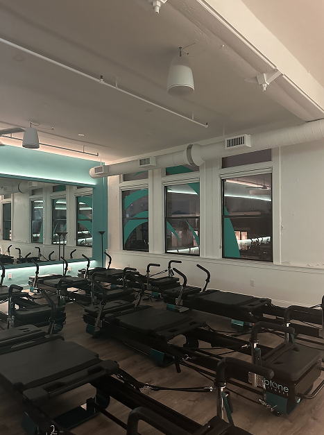 A reformer pilates studio